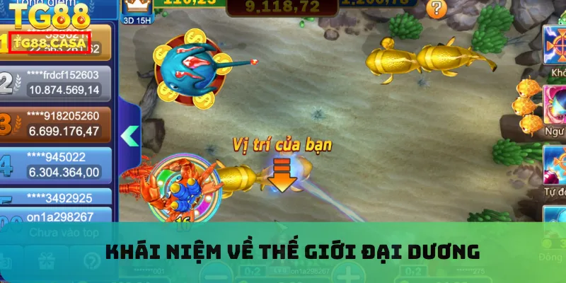 Khái niệm về thế giới đại dương